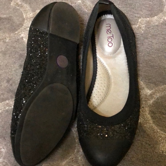 Sequin/ glitter ballet flats - Picture 2 of 3
